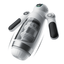 Laden Sie das Bild in den Galerie-Viewer, Doppelter Handgriff 13 Frequenz Vibration 7 Frequenz Einziehbare Masturbation Cups