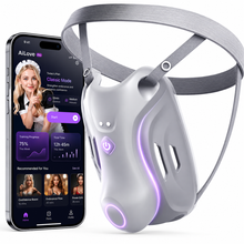 Laden Sie das Bild in den Galerie-Viewer, Tragbarer Peniskäfig Keuschheitsgürtel BDSM-Schutz Hodentrainer mit 9 Vibrationsmodi