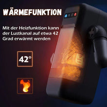 Laden Sie das Bild in den Galerie-Viewer, 10 Stoßen Automatische Vagina Vibration Masturbation Tasse, 10 Vibrationsmodi, steigern Sie Ihre Libido bis an die Grenze, 42° Wärme, erleben Sie die echte vaginale Temperatur