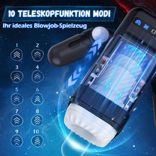Laden Sie das Bild in den Galerie-Viewer, 10 Stoßen Automatische Vagina Vibration Masturbation Tasse, 10 Vibrationsmodi, steigern Sie Ihre Libido bis an die Grenze, 42° Wärme, erleben Sie die echte vaginale Temperatur