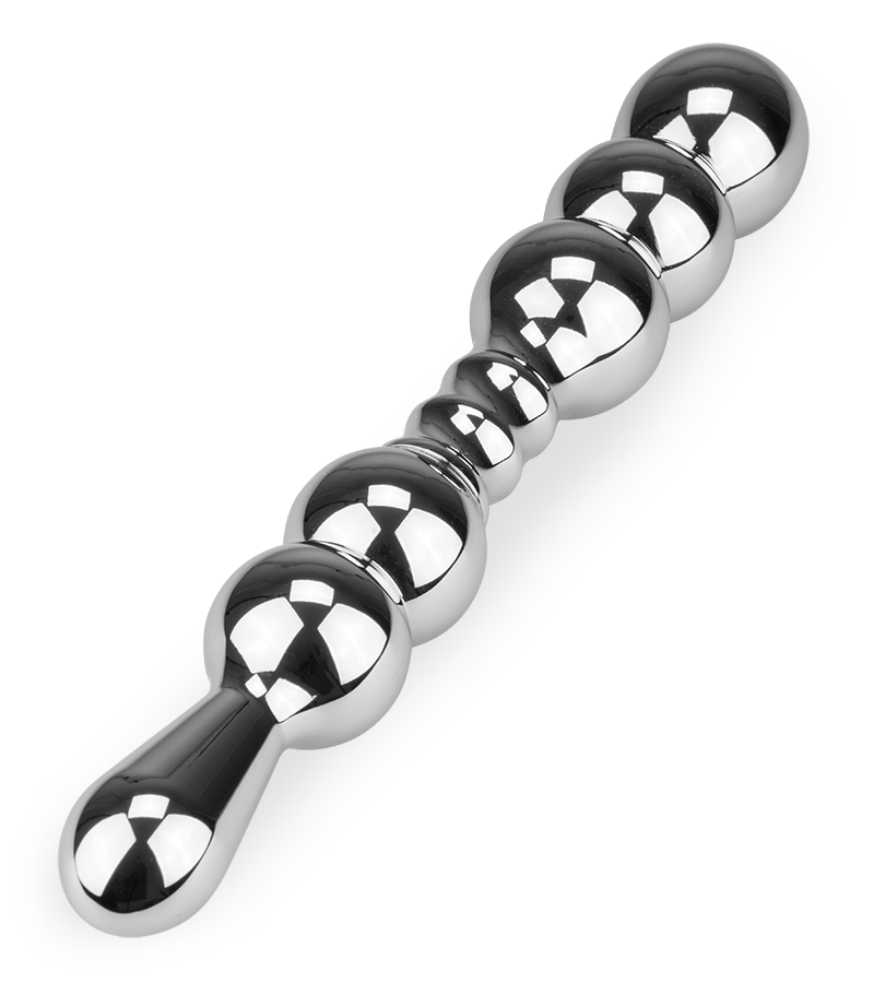 19,5 cm langer Dildo mit 5 Kugeln