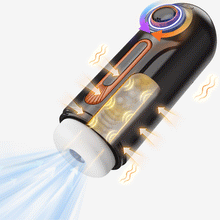 Laden Sie das Bild in den Galerie-Viewer, 5 IN 1 Cup Masturbator 【10 Frequenz Stoßen + Vibration】【4 Frequenz Saugen】【42° Heizung】