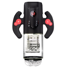 Laden Sie das Bild in den Galerie-Viewer, VortexZ - Advanced Male Sucking Masturbator mit Rotation &amp; Thrusting Innovation