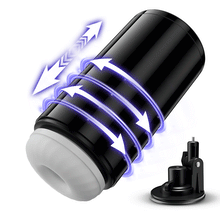 Laden Sie das Bild in den Galerie-Viewer, Lightspeed-7 Arten von Teleskop- und 7 Arten von Dreh-Saugnapfhalterungen, magnetischer Innenbehälter, 4-in-1-Masturbator
