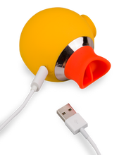 Laden Sie das Bild in den Galerie-Viewer, 2-in-1-Klitorisstimulator Mr Quack