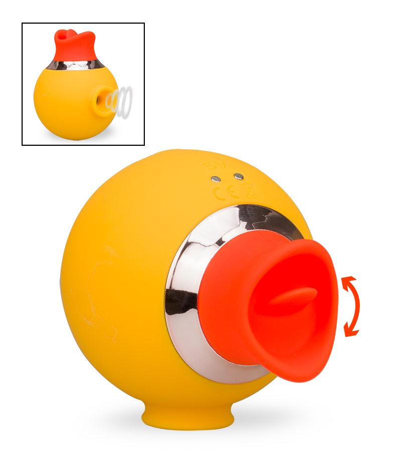 2-in-1-Klitorisstimulator Mr Quack