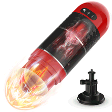 Laden Sie das Bild in den Galerie-Viewer, Tank 7 Stoßen Heizen Stimme Abnehmbarer 4 IN 1 Cup Masturbator