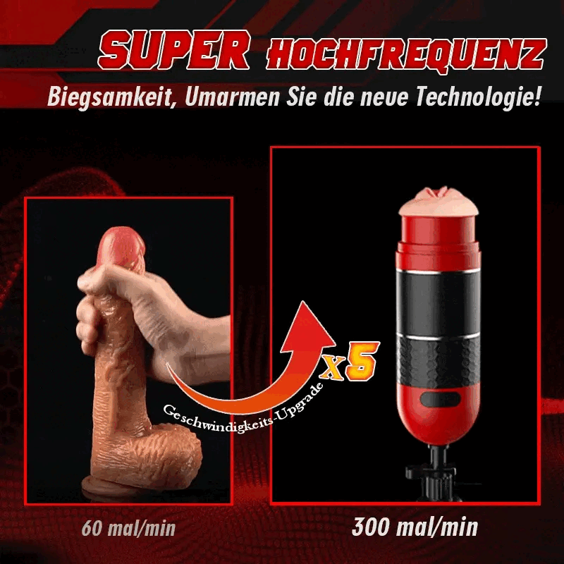 Tank 7 Stoßen Heizen Stimme Abnehmbarer 4 IN 1 Cup Masturbator