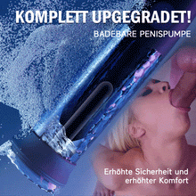 Laden Sie das Bild in den Galerie-Viewer, Water Samurai – Vakuumsauger mit superwasserdichter Peniserektion