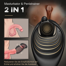 Laden Sie das Bild in den Galerie-Viewer, Automatisch verstellbare Schnalle 10 Vibrationsmodi Masturbationsbecher