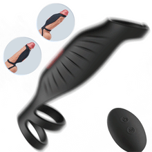 Laden Sie das Bild in den Galerie-Viewer, 【Heiße neue Produkte】ocheffizienter Penisring durch Vibration mit 9 Frequenzen