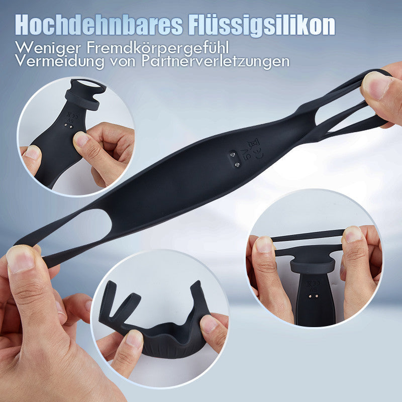 【Heiße neue Produkte】ocheffizienter Penisring durch Vibration mit 9 Frequenzen