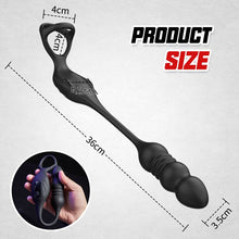 Laden Sie das Bild in den Galerie-Viewer, Mike 9 Thrusting&amp;Vibrating Wearable Prostate Prostate with Cock ring