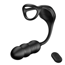 Laden Sie das Bild in den Galerie-Viewer, Mike 9 Thrusting&amp;Vibrating Wearable Prostate Prostate with Cock ring
