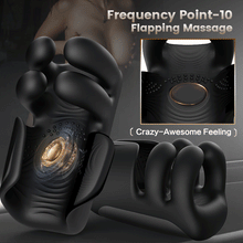 Laden Sie das Bild in den Galerie-Viewer, Evans - Automatic 10 Finger Pinchin &amp; Tapping for Massage Therapy Penis Vibrator