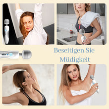 Laden Sie das Bild in den Galerie-Viewer, Tragbarer Zauberstab Leichtgewicht mit 8 Vibrationen 9 Geschwindigkeiten Biegsames Massagegerät