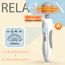 Laden Sie das Bild in den Galerie-Viewer, Tragbarer Zauberstab Leichtgewicht mit 8 Vibrationen 9 Geschwindigkeiten Biegsames Massagegerät