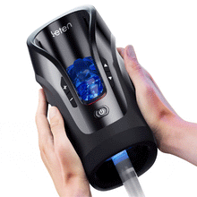 Laden Sie das Bild in den Galerie-Viewer, Leten- Thunder fleischiger teleskopischer vibrierender automatischer männlicher Masturbator Blowjob Stroker