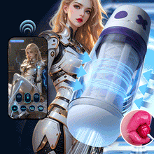 Laden Sie das Bild in den Galerie-Viewer, NOVA-Mechanischer Mate 3 Saugen 4 Vibrieren APP-gesteuert Männlicher Masturbator