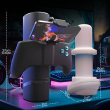 Laden Sie das Bild in den Galerie-Viewer, Turbo - Seekheart 10-Modus Explosiver Stoß-Stroker – Immersives Gamepad-Design mit Handyhalter