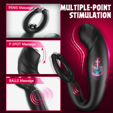 Laden Sie das Bild in den Galerie-Viewer, Mit Kugeln 9 Vibrationsmodi Prostata Anal vibratoren BIENE