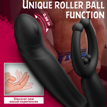 Laden Sie das Bild in den Galerie-Viewer, Mit Kugeln 9 Vibrationsmodi Prostata Anal vibratoren BIENE