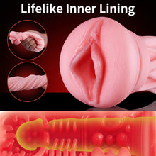 Laden Sie das Bild in den Galerie-Viewer, Leten ThundercoreX 6 Stoßbewegungen Infrarot Beheizter Realistischer Vaginal