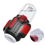 Sturmwirbel - 5-frequenz Wasserspray + 10-frequenz Vibration + 5-frequenz Rotation, Doppelte Eichelstimulation, Zweifach
