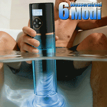 Laden Sie das Bild in den Galerie-Viewer, Markham Hydrotherapie-Wasser Vortex 6 Vortex-Modus-Penispumpe