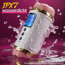 Laden Sie das Bild in den Galerie-Viewer, Throb - Dual-End Vibrator Ausdauer-Trainer Edging-Verzögerung &amp; Endurance-Builder Masturbator für