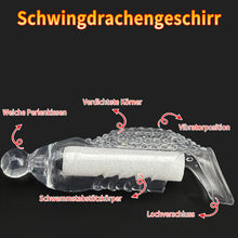 Laden Sie das Bild in den Galerie-Viewer, Vibrierende Penishülle mit Sperrring – Noppen &amp; feste Spitze für gezielte Stimulation