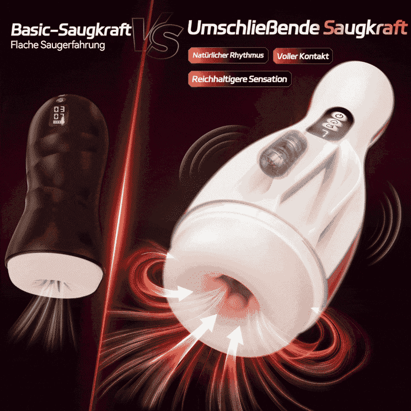 Kama - Automatischer Masturbator für Männer mit Saug- und Vibrationsfunktion
