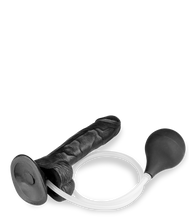Laden Sie das Bild in den Galerie-Viewer, 23 cm langer Spritzdildo mit Saugnapf