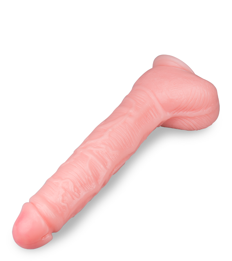 26 cm langer Riesendildo mit Saugfuß