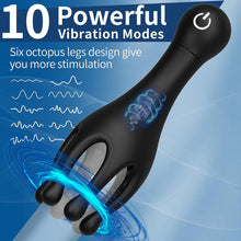 Laden Sie das Bild in den Galerie-Viewer, 360°Körner Stimulation Masturbator Penismassage mit 10 Leistungsstarke Vibrationsmodi