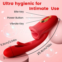 Laden Sie das Bild in den Galerie-Viewer, G-Punkt Flapping Vibrator mit Kussfunktion &amp; vibrierender Zunge