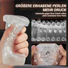 Laden Sie das Bild in den Galerie-Viewer, Pioneer 3-in-1 Masturbation Cup Teleskop Saugvibration