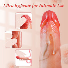 Laden Sie das Bild in den Galerie-Viewer, APP Vibrationsmodi Sex Spielzeug für Paare Frauen Extrem Realistisch Dildo Penis Sleeve für Vergrößerung und Zeit Verlängern