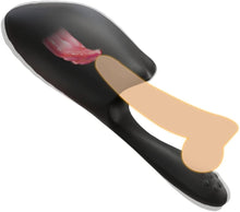 Laden Sie das Bild in den Galerie-Viewer, Männlicher Cup-Masturbator Penis Trainings Vibrator mit Zunge Lecken und 10 Vibrationsmodi zur Herren Masturbation Vergnügen Silikon Eichel Massagegerät Sexspielzeug für Männer