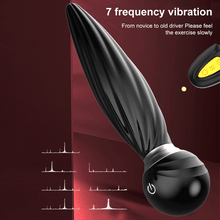 Laden Sie das Bild in den Galerie-Viewer, 360 Degree Prostate Massager Rotating Anal Vibrator Male Masturbator Butt Plug Vibrators For Adult