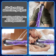 Laden Sie das Bild in den Galerie-Viewer, 110 mm Elektro Schock Metall Buttplug elektrische Stimulator Prostata Massager