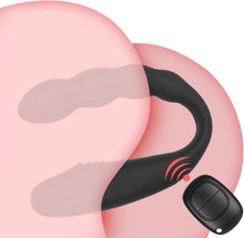 Laden Sie das Bild in den Galerie-Viewer, Doppeldildos Dildo Anal Vibrator Klitorisstimulator G-punkt Vagina Klitoris Anal Massage Drahtlose Steuerung Dildo Doppel Headed Vibratoren U-förmigen Sex spielzeug für für Frauen Lesben, Paar