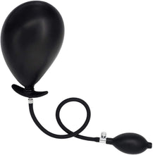 Laden Sie das Bild in den Galerie-Viewer, Aufblasbarer Butt Plug Prostata Massagegerät mit Metallport, Anal Sex Toy für Anfänger Fortgeschrittene Anal Plug für Männer Frauen Prostata Vagina Stimulation