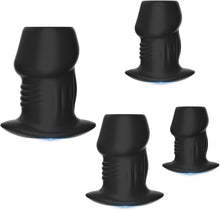 Laden Sie das Bild in den Galerie-Viewer, BDSMAGE Anal Tunnel Plug Set,Analplug für Paare Frauen Männer,Spekulum Plugs Sexspielzeug Analspielzeuge Analdehner erotisches Sexspielzeug für Paare extrem Sex Fisting (S+M+L+XL)