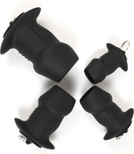 Laden Sie das Bild in den Galerie-Viewer, BDSMAGE Anal Tunnel Plug Set,Analplug für Paare Frauen Männer,Spekulum Plugs Sexspielzeug Analspielzeuge Analdehner erotisches Sexspielzeug für Paare extrem Sex Fisting (S+M+L+XL)