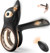 Laden Sie das Bild in den Galerie-Viewer, 3 IN 1 VIBRATOR PENISRINGE 10 VIBRATIONSMODI DUAL