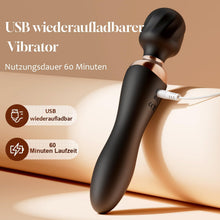 Laden Sie das Bild in den Galerie-Viewer, Cacuola Doppelkopf Vibrator, 360° Rotationskopf Vibratorensets für Frauen | Leise Sex Spielzeug für die Frau mit Stabiler Akkulaufzeit, G Punkt &amp; Anal Dildo Sexspielzeug, Massagestab für Frauen Sex