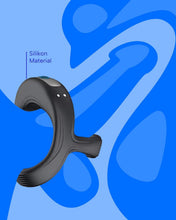 Laden Sie das Bild in den Galerie-Viewer, Penis Vibrator für Paare Cockringe für Männer Gummi Sexspielzeug, Mastrubrator für Manner Cock Ring &amp; Vibrator Mann Erotik 10 Vibrationmodi Erektion &amp; Klitoris Stimulator Für Sie