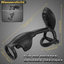 Laden Sie das Bild in den Galerie-Viewer, APP Penisring Set Sex Spielzeug für die Männer, 9 Vibrationsmodi Penis Vibrator Massagegerät, Penis Ring Cockringe Erotik Sexspielzeug für Paare Extrem Sex, Cockring Hodenringe Erotisches für Klitoris