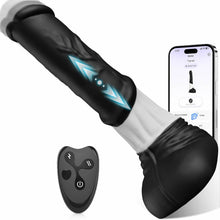 Laden Sie das Bild in den Galerie-Viewer, Fantasy Pferd Anal Dildo 5 cm Durchmesser Analvibratoren für Mann Frau, Vibrator Sex Spielzeug für die Frau Männer, 30CM Knoten Analplug Dilatatoren XXL Analvibratoren mit 7 kraftvolle Stoßfunktion